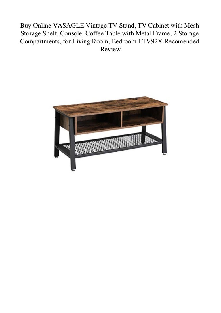 vasagle storage cabinet on Buy Online Vasagle Vintage Tv Stand Tv Cabinet With Mesh Storage She