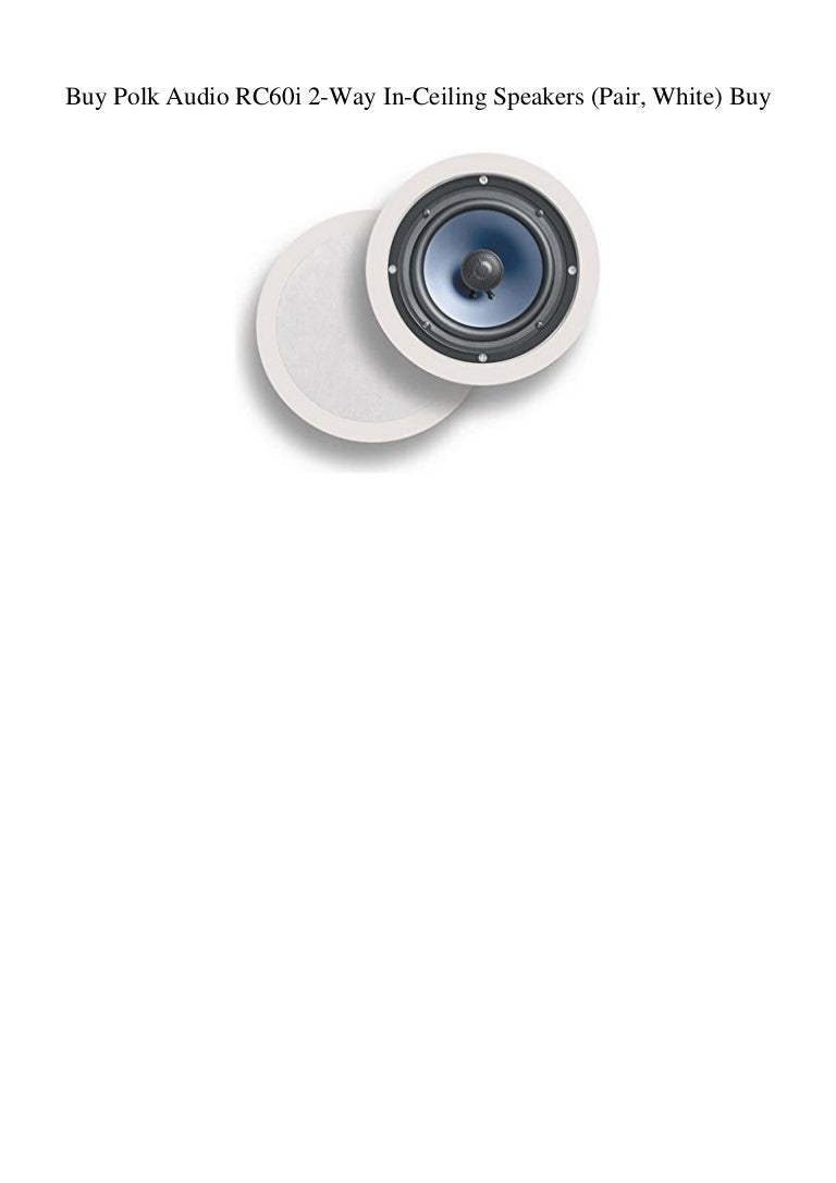 polk audio rc60i
