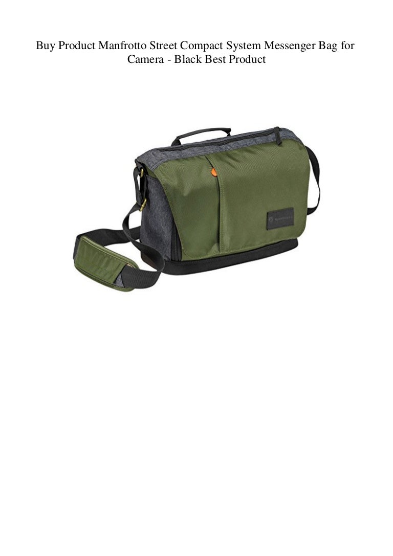 manfrotto street camera messenger bag