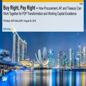 Buy Right, Pay Right – How Procurement, AP, and Treasury Can Work Together fo...