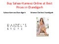Buy salwar kameez online at best prices in Chandigarh