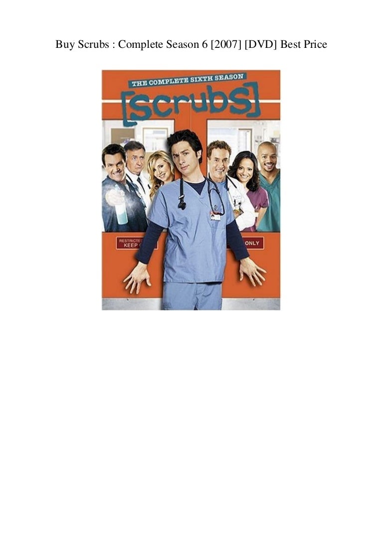 Buy Scrubs Complete Season 6 [2007] [DVD] Best Price