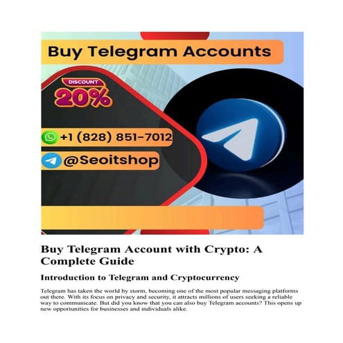 Buy Telegram Account with Crypto A Complete Guide.docx.pdf