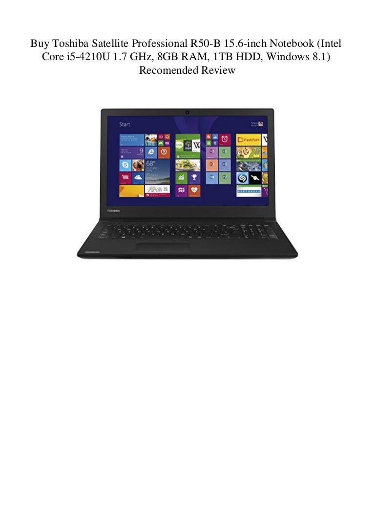 Buy Toshiba Satellite Professional R50 B 15 6 Inch Notebook Intel Co