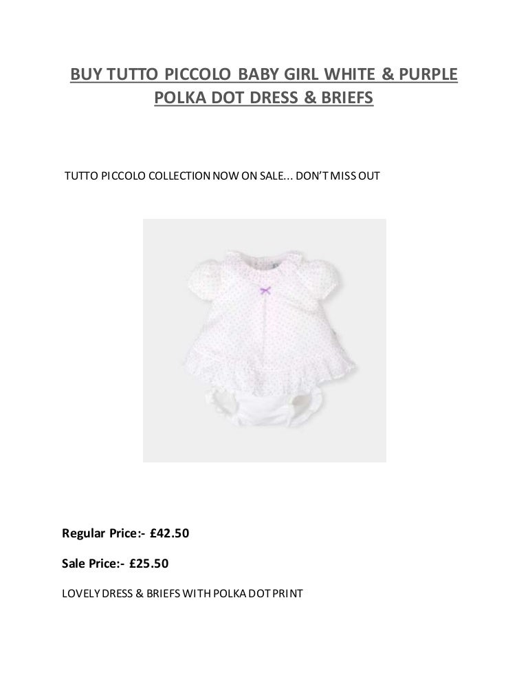 tutto piccolo baby clothes