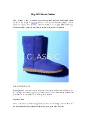 buy ugg online