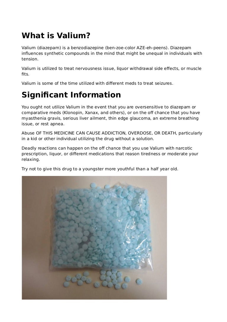 valium tablets online