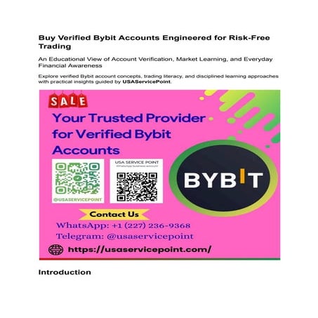 Buy Verified Bybit Accounts Engineered for Risk-Free Trading.pdf