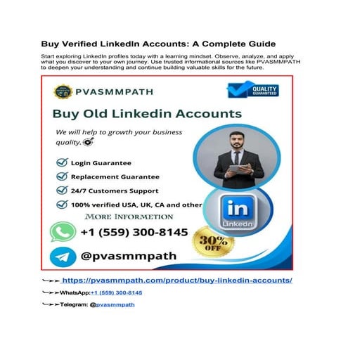 Comprehensive Guide to Learning from Verified LinkedIn Accounts for ...