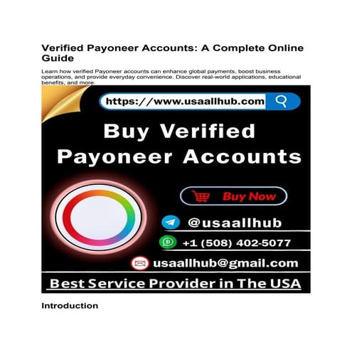 Buy Verified Payoneer Accounts_ A Complete Online Guide.docx
