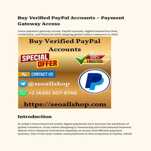 Payment Gateways powerpoint presentation | PPTX