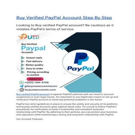 Buy Verified PayPal Account Step By Step.pdf