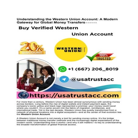 Buy verified Sell__ Western Union Account.docx