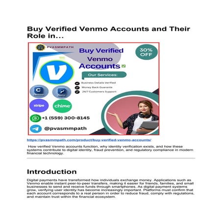Understanding Verified Venmo Accounts: Digital Identity, Security, and ...