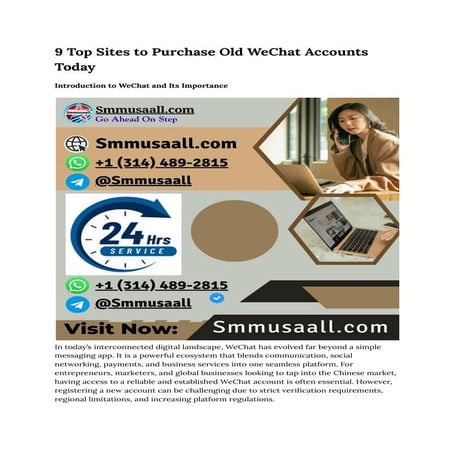How to Securely Buy Verified WeChat Accounts in 2025.pdf