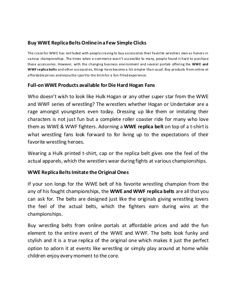 replica belts online