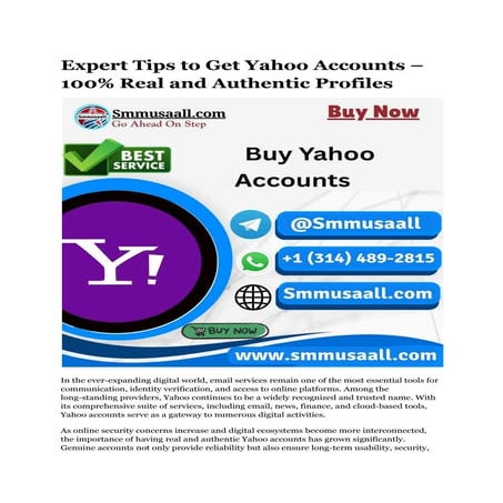 Understanding Verified Yahoo Accounts Before Gaining Information.pdf
