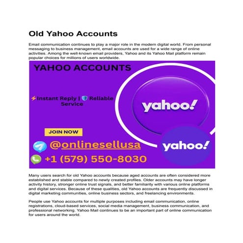 Trusted Digital Communication_ A Complete Guide to Yahoo Accounts.docx
