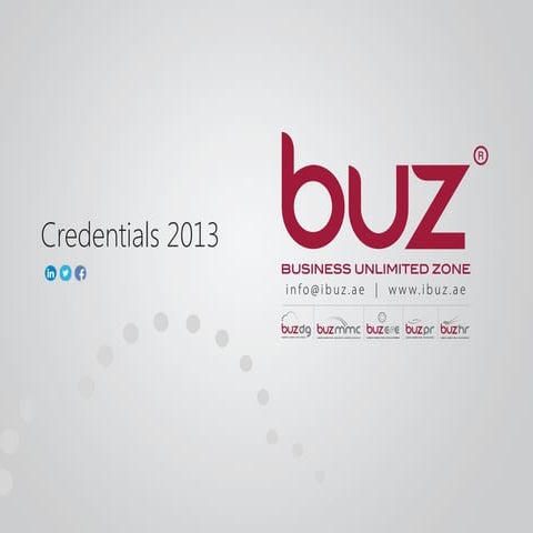 Buz dg credentials