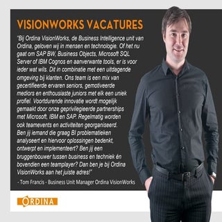 BUZZ Ordina - Business Intelligence...