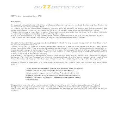 Buzzdetector twitter whitepaper