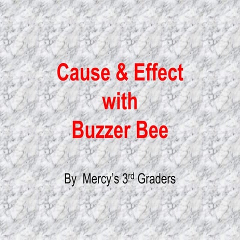 Buzzer Cause & Effect2