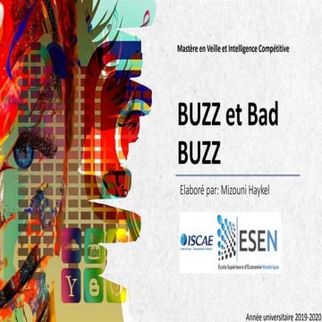 Buzz et bad buzz | PPTX