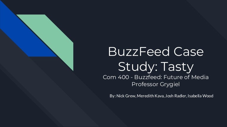 Buzzfeed audience demographics 2020 picture