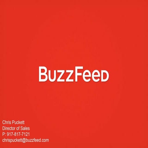 BuzzFeed intro
