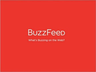 BuzzFeed Pitch Deck