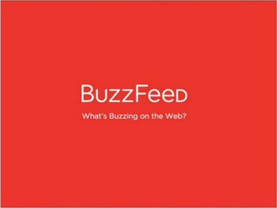 BuzzFeed Pitch Deck