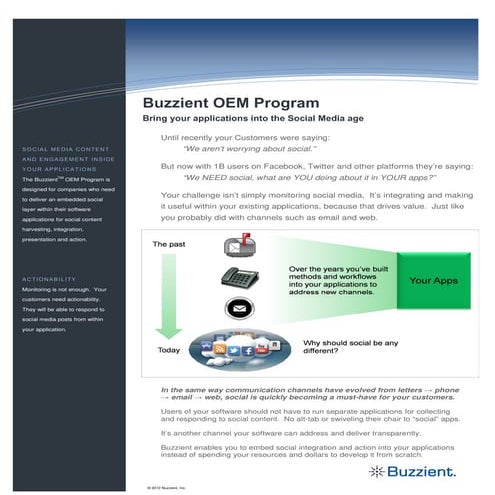 Buzzient Oem Program