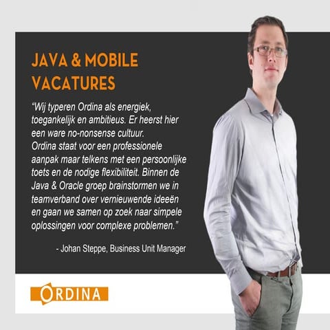 BUZZ Ordina - Java Vacatures - Meet Johan 
