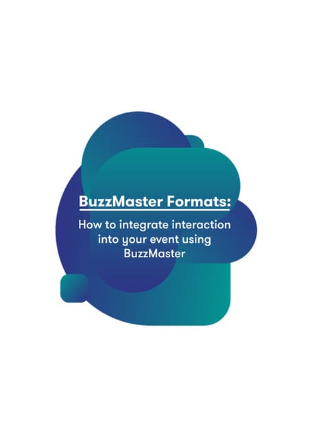 BuzzMaster Format Possibilities
