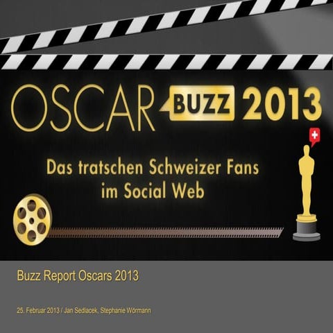 Buzz report Oscars 2013