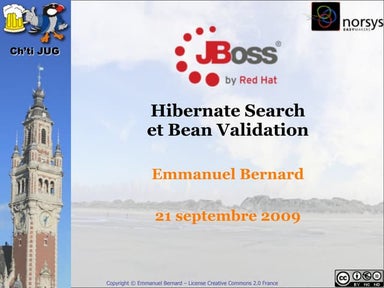 Hibernate Search & Bean Validation