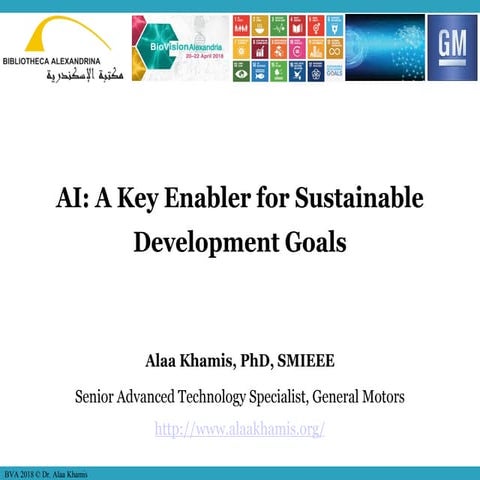 AI: A Key Enabler for Sustainable Development Goals