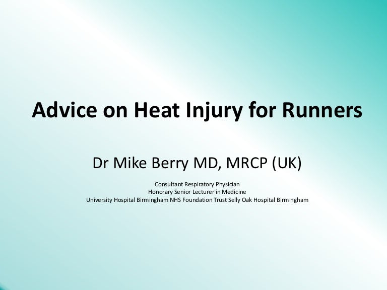 Preventing Heat Injury