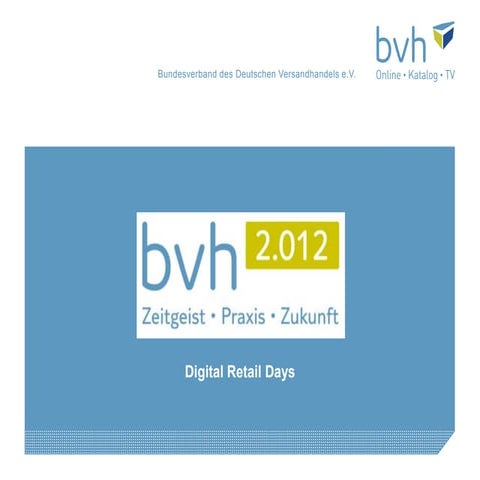bvh 2.012 - Digital Retail Days
