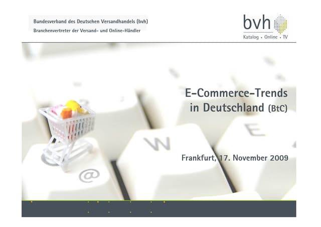 bvh E Commerce Trends 2009