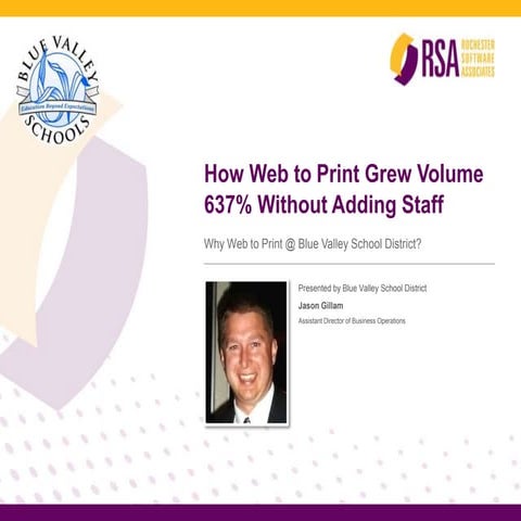 IPMA Webinar - How Web to Print Grew Volume 637% Without Adding Staff