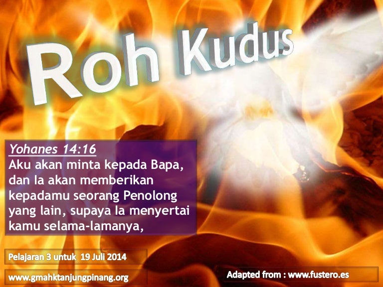 Pelajaran sekolah SABAT ke-3 Triwulan 3 2014