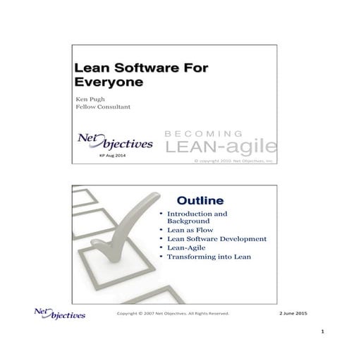 Lean Software Development Is for Everyone
