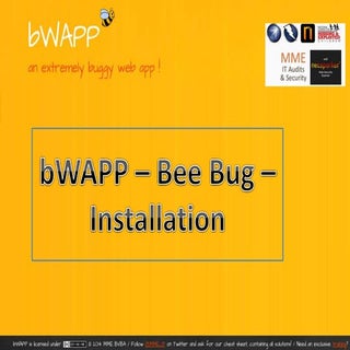 B wapp – bee bug – installation