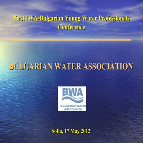 1st IWA BG YWP conference 2012-session 0 | PPT