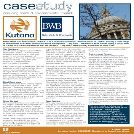 Case Study Lufthansa Technik | PDF