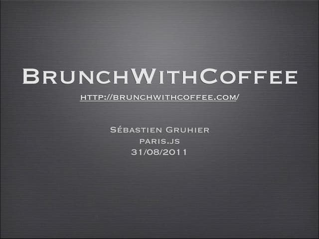 Brunch With Coffee