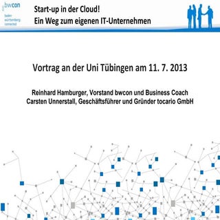 bwCon vortrag uni tuebingen