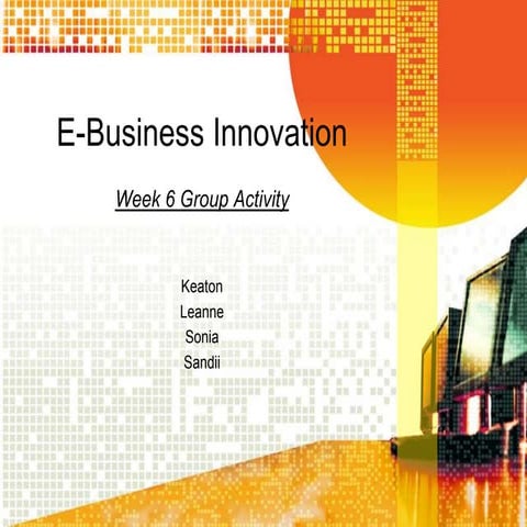 E-Business Innovation