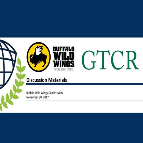 GTCR Private Equity - Buffalo Wild Wings